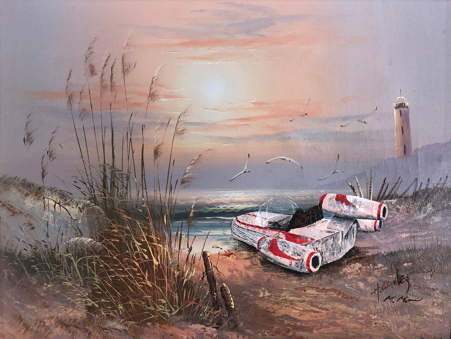 "Beached Landspeeder"