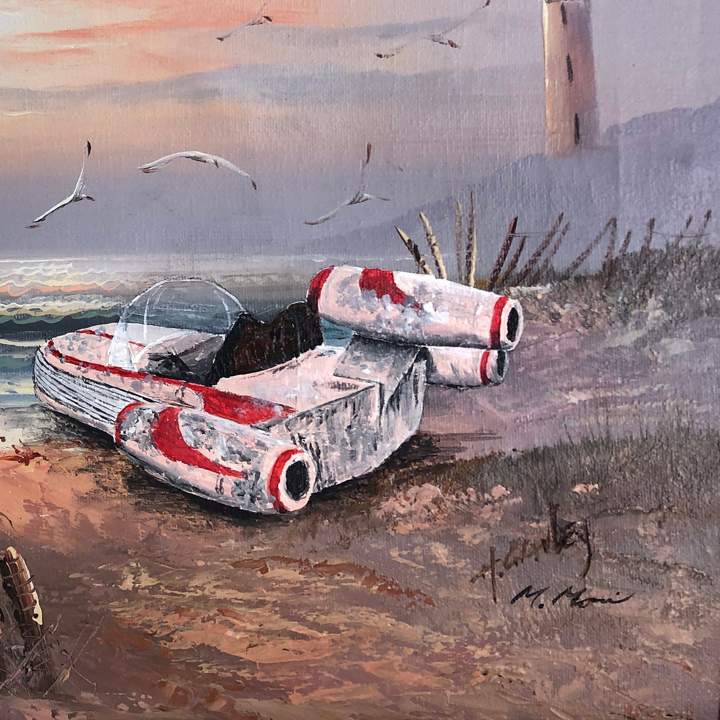 "Beached Landspeeder"