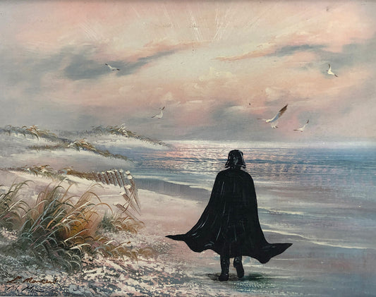 "Vader Enjoys Long Walks on the Beach"