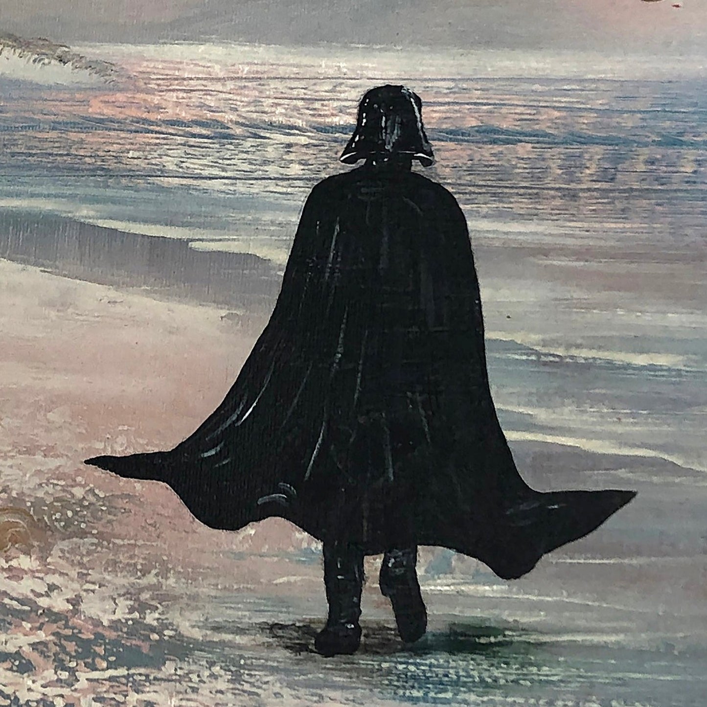 "Vader Enjoys Long Walks on the Beach"