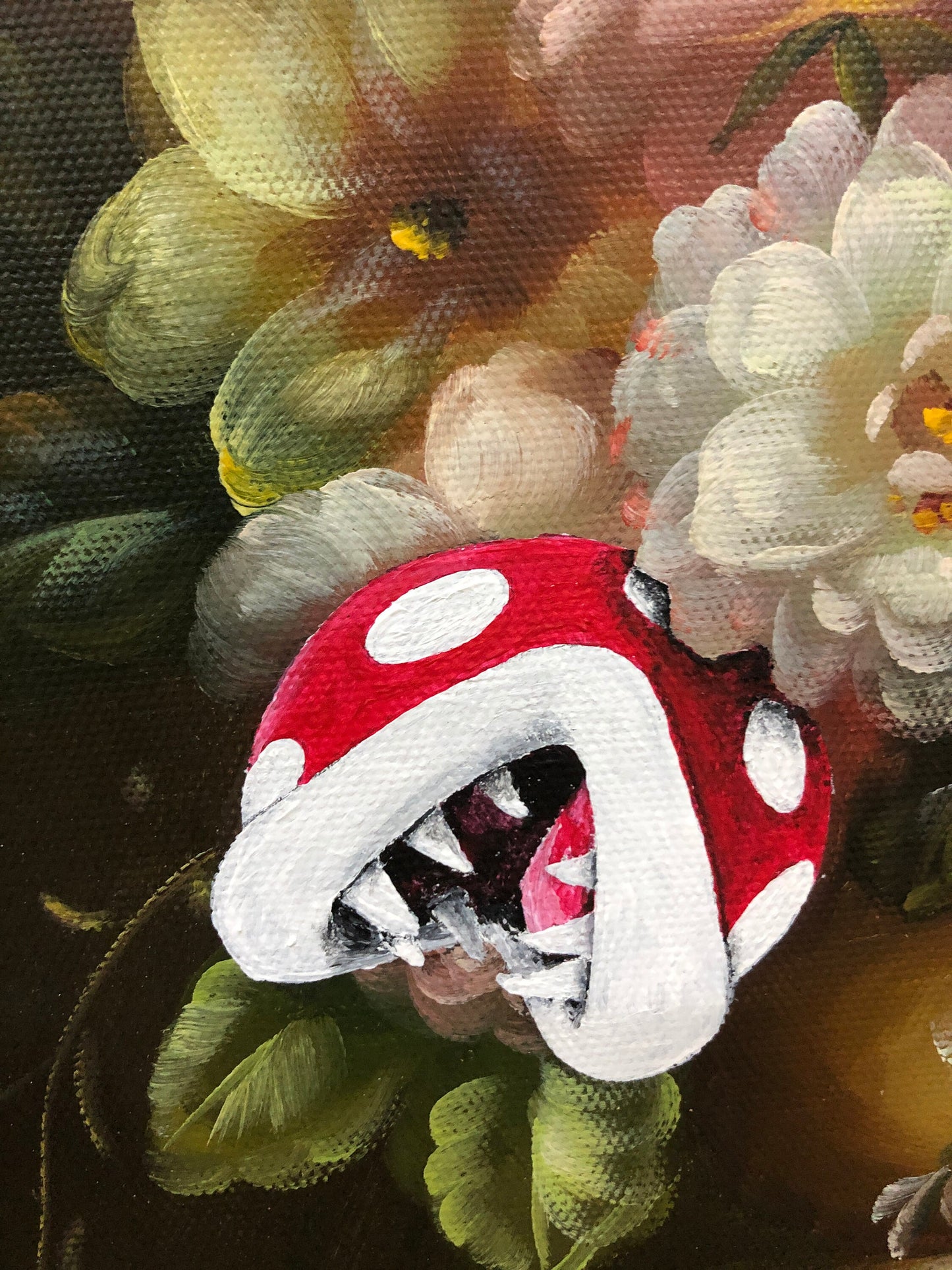 “Still Life of a piranha plant”